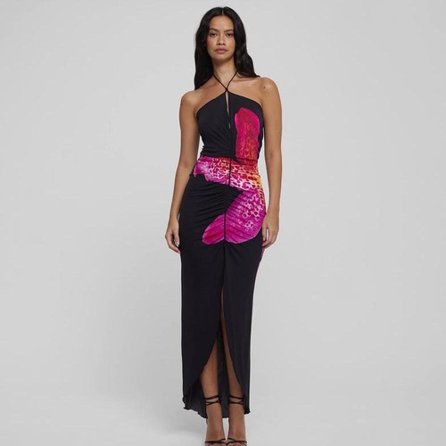 Rat boa pascala dress - rat,