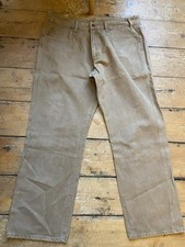 Rm Williams Mens Dark Mustard  Casual Trousers W42 R L33