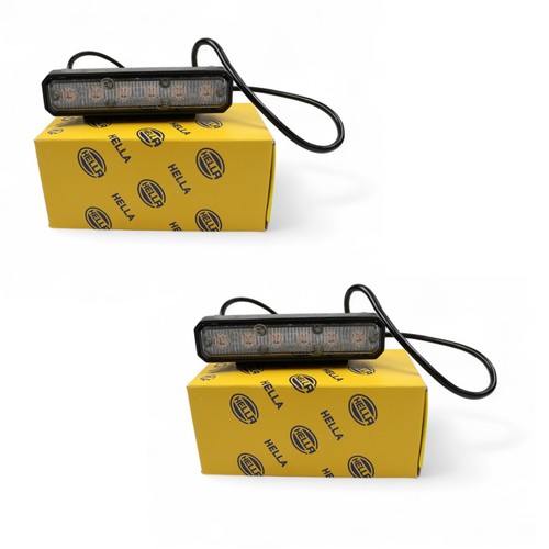 Pair hella led amber - led,