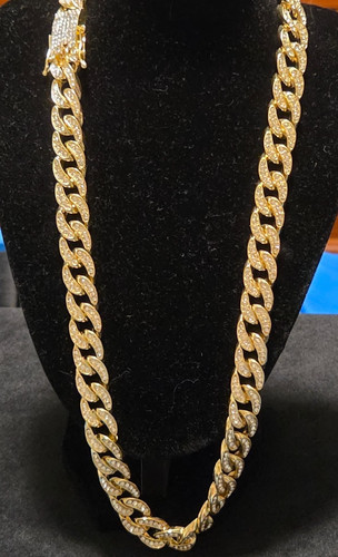 14k gold filled - 22",, 12mm
