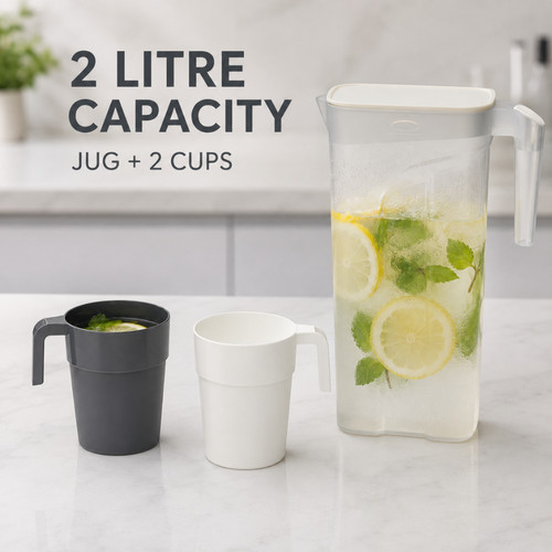 Plastic fridge door - 2l, jug