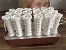 Vintage Clairol StyleSetter 18 Heated Rollers Curlers working in original box
