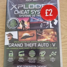 Xploder Cheat System Disc Game | For Xbox 360 | Grand theft Auto V | GTA 5