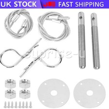 2Pcs Racing Style Metal Mount