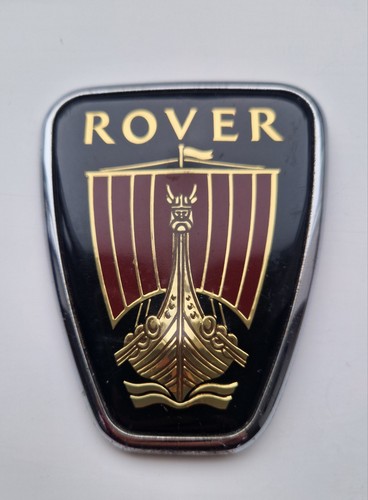Vintage rover car badge - car,