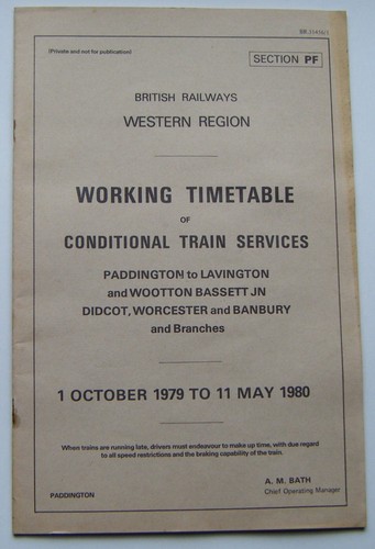 British railways western - british,
