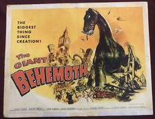 GIANT BEHEMOTH POSTER 1959