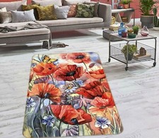 3D Red Poppy Flower NA9382