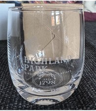 Highland Park Whisky Tumbler, Malt Glass ,genuine Merch BNIB