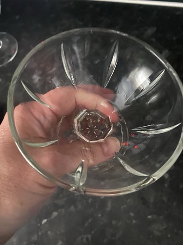 Vintage dessert trifle glass - vintage,