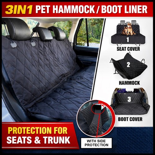 Car rear pet seat cover - rear,