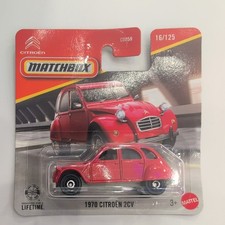 Matchbox 1970 Citroen 2CV Red