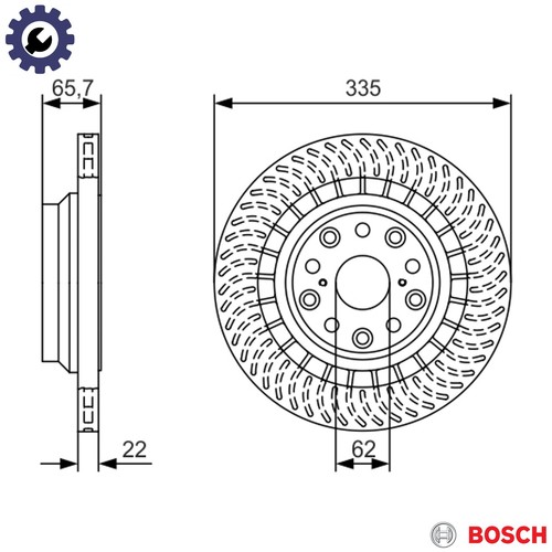 Brake disc 986 - 986, 479