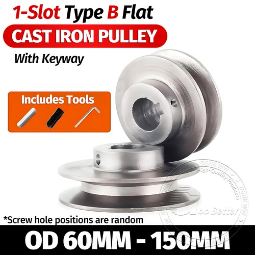 Cast iron drive pulley - cast,