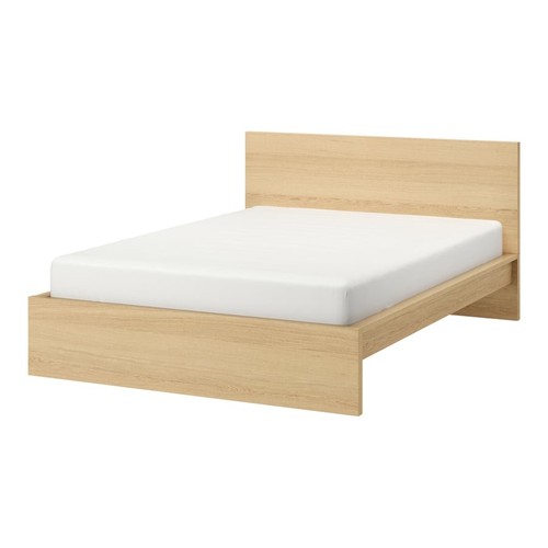 Ikea malm double - double, bed