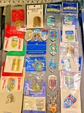 VINTAGE WALKING STICK MOUNTS SAMPSONS SIGHTS OF BRITAIN AMAICO CLASSIC