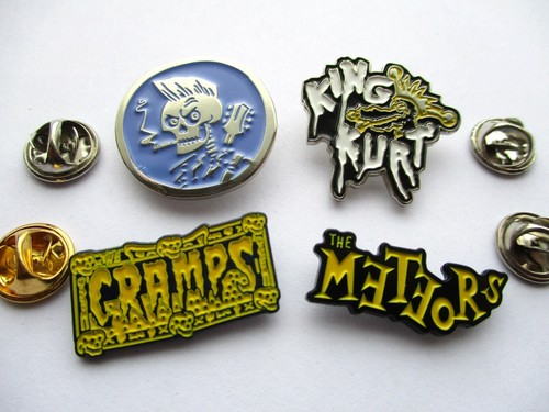Psychobilly metal badge - metal,