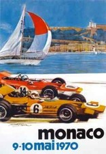Vintage Monaco Racing Car