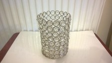 Candle Holder with Clear Beads Monsoon Home