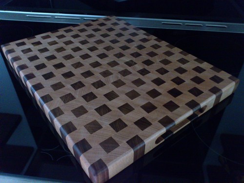 Walnut maple end - walnut, grain