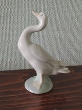 LLADRO VINTAGE GOOSE FIGURINE 'Looking Back' approx 4.75" in height