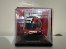 Gilles Villeneuve 1978 Ferrari Spark F1 1/5 Scale Helmet