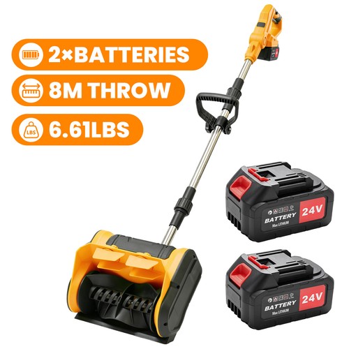 Cordless snow shovel 24v - snow,