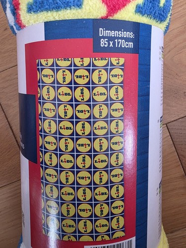 Lidl branded beach towel - branded,