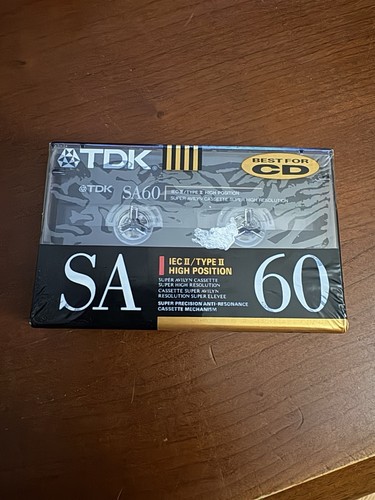 Tdk sa60 minute blank - tdk,