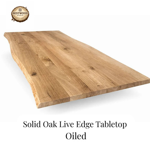 Solid oak live - live, table