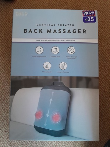 Naeo vertical shiatsu - shiatsu, heated