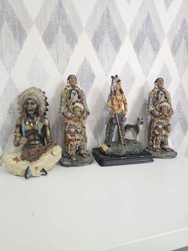 Sculpture statue native - sculpture,