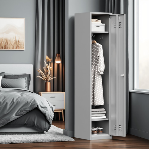 Metal locker storage cabinet - metal,