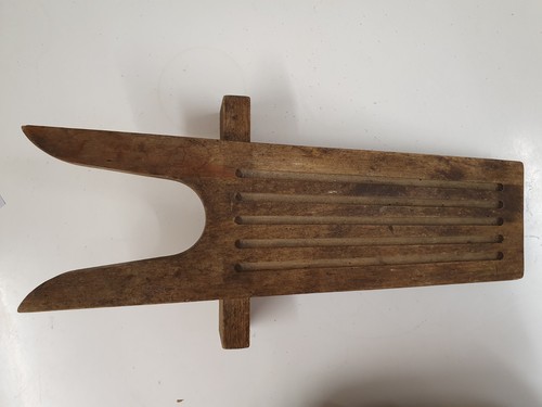Vintage wooden boot - vintage,