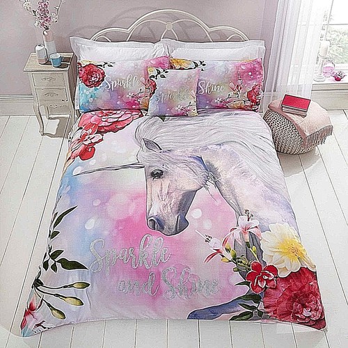 Sparkle shine horse duvet - &,