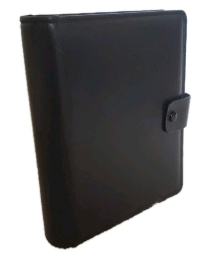 Vintage filofax black leather - vintage,