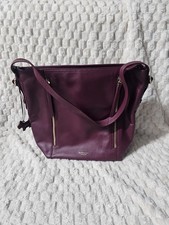 Radley Fountain Road Medium Zip Top Crossbody Bag Red Leather With Tags RRP £199