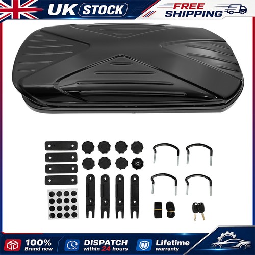 450l roof box black colour - box,