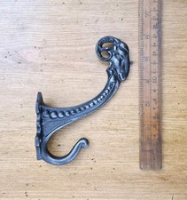 Rustic iron coat hook vintage