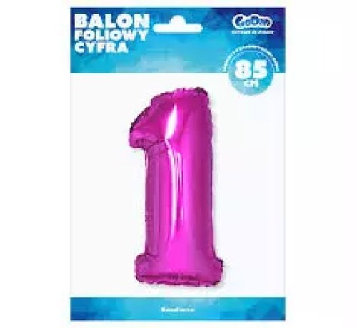 Balon foliowy cyfra - balon,