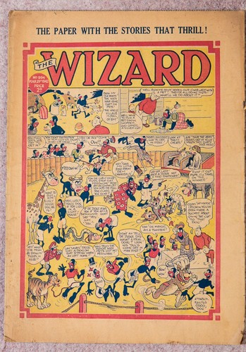 Collectable the wizard comic - wizard,