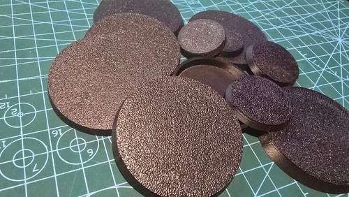Various round bases 25mm - various, to