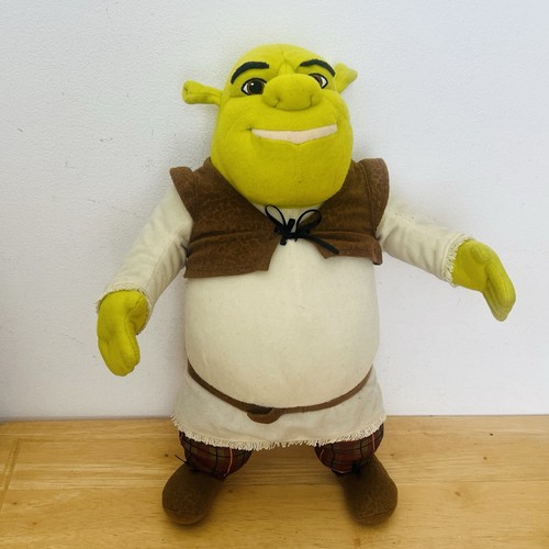 Talking shrek soft toy - talking,