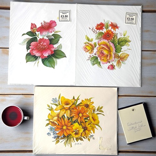 Vintage 1970s 80s floral - 80s,