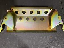 LAND ROVER DEFENDER STEERING GUARD - ZINC PLATED 6mm  3 PIECE INSIDE FIT - STEEL