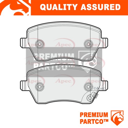 Premium front brake pads - pads, set