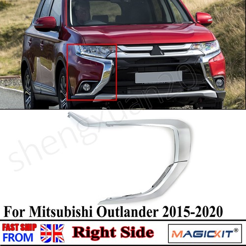 Front bumper chrome molding - 3x,