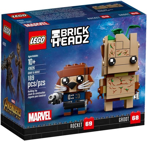 Lego 41626 brickheadz groot - brickheadz:, &