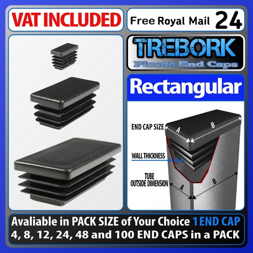 Rectangular end caps - rectangular,