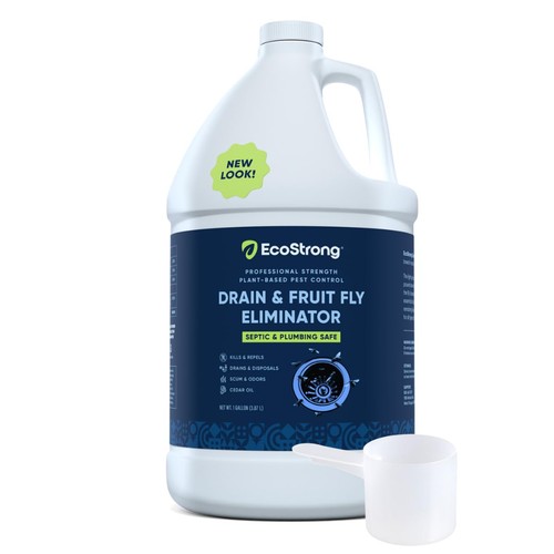 Fruit fly drain treatment - drain,